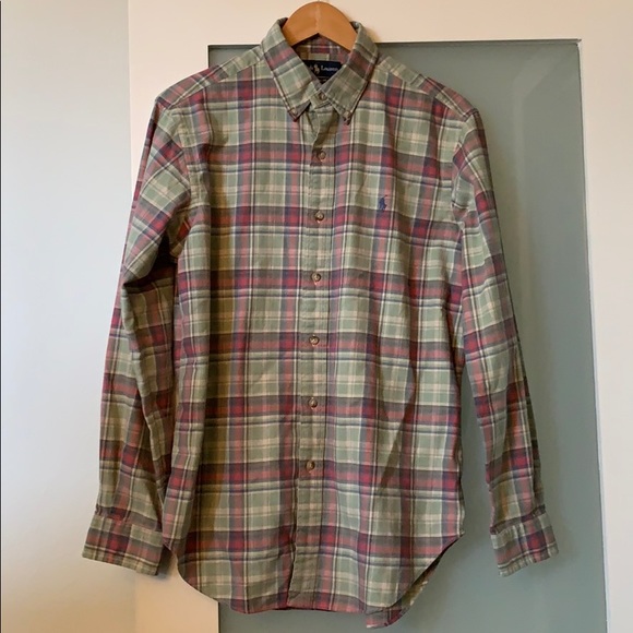 Men’s Ralph Lauren button down flannel - Picture 1 of 2